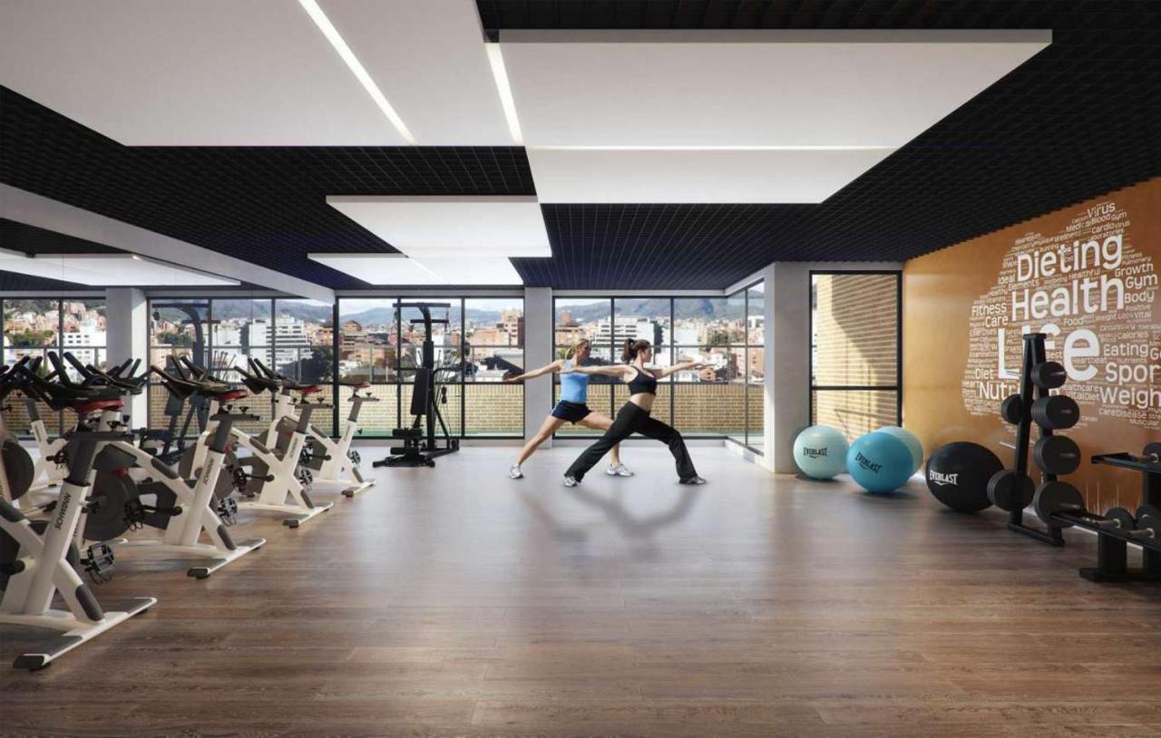 Wh Nuevo Piso, Zona Financiera, Vista A La Ciudad Apartment Bogota Luaran gambar