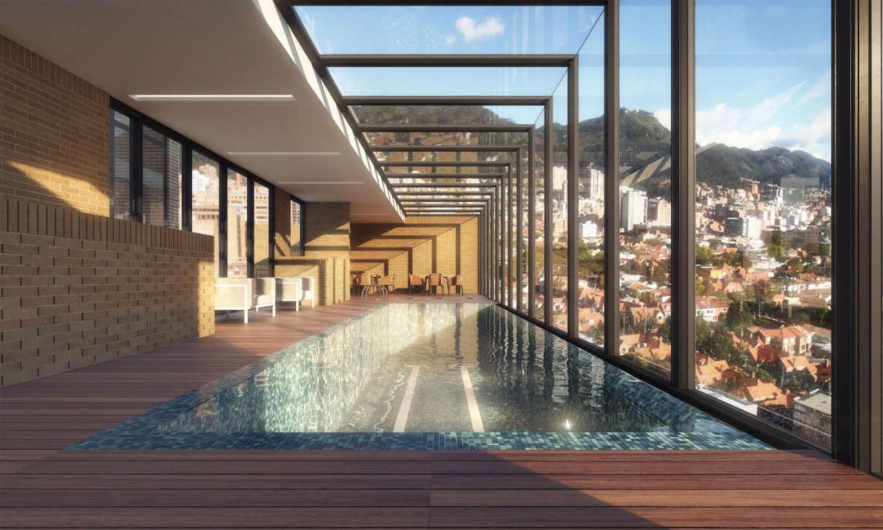 Wh Nuevo Piso, Zona Financiera, Vista A La Ciudad Apartment Bogota Luaran gambar